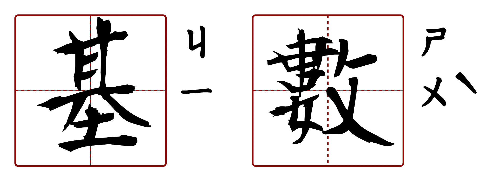 基數 的字音圖
